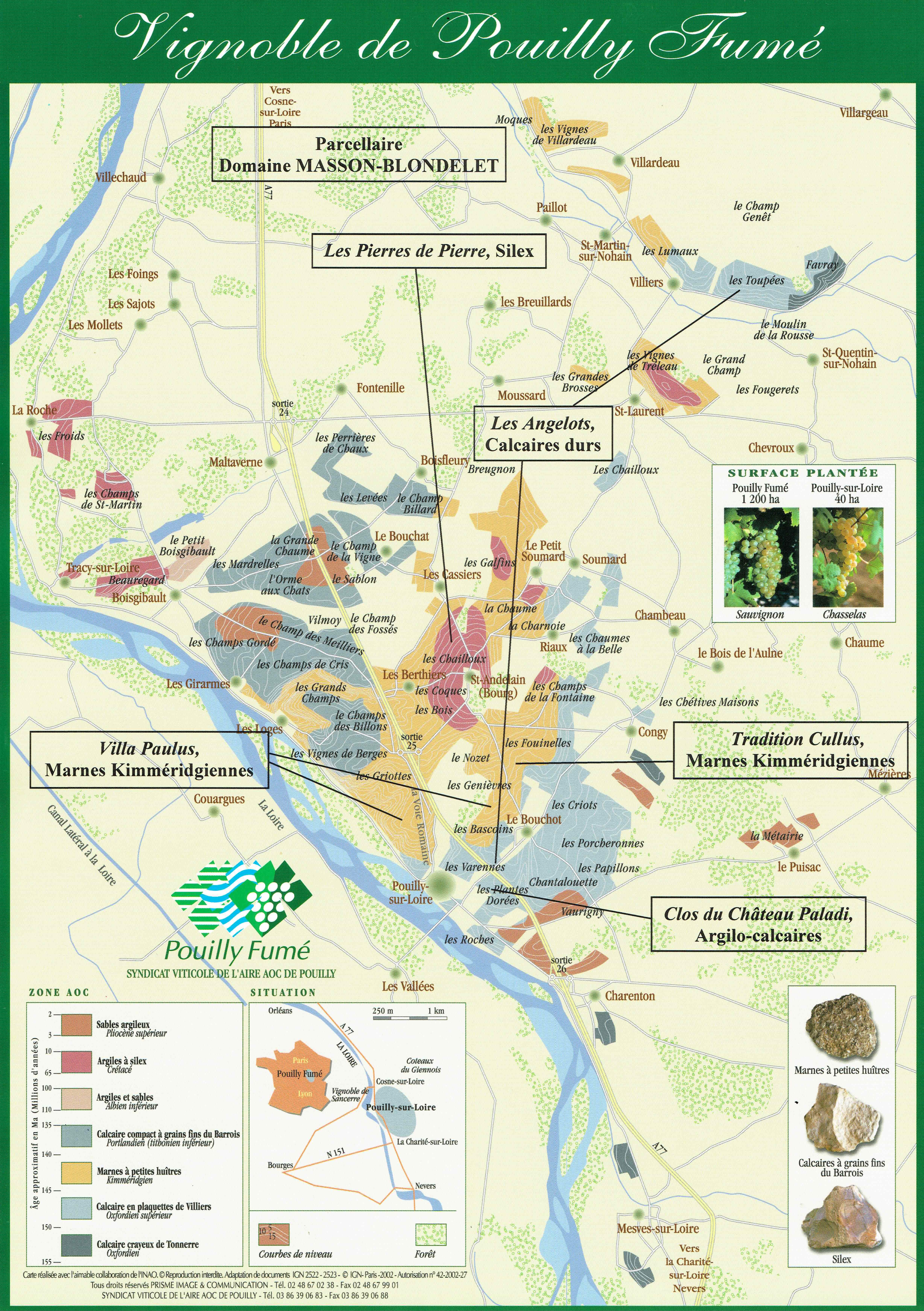 Carte Parcellaire Masson-Blondelet 2017